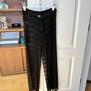 Jordan Taylor Swim, cover-up pants, black size small like New🖤